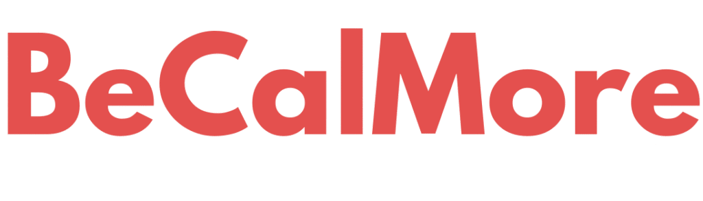 About us 1 BeCalMore Logo png