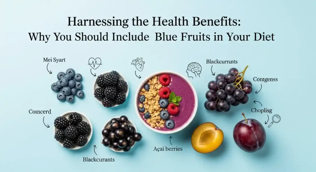Blue Fruits – Health Benefits, Nutrition & Examples 2 Harnessing the Health Benefits: Why You Should Include Blue Fruits in Your Diet